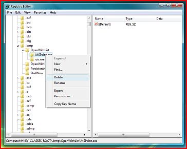 Windows 7 Registry Editor